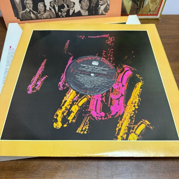 Vintage Reader's Digest Golden Age of Entertainment 10 Vinyl Records Box Set LP - Picture 16 of 16